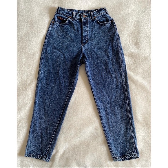 Lee Denim - Vintage Lee high rise jeans | thick sturdy denim | 100% cotton | made in USA.